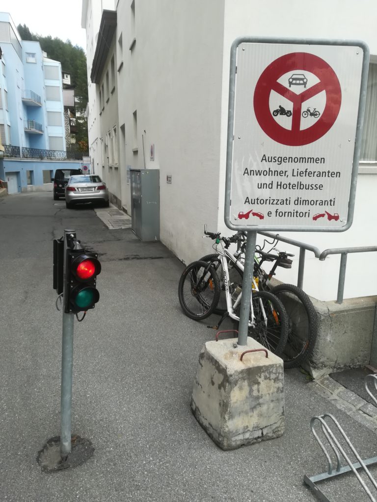 Ferienwohnungsgebiet in St. Moritz / Engadin